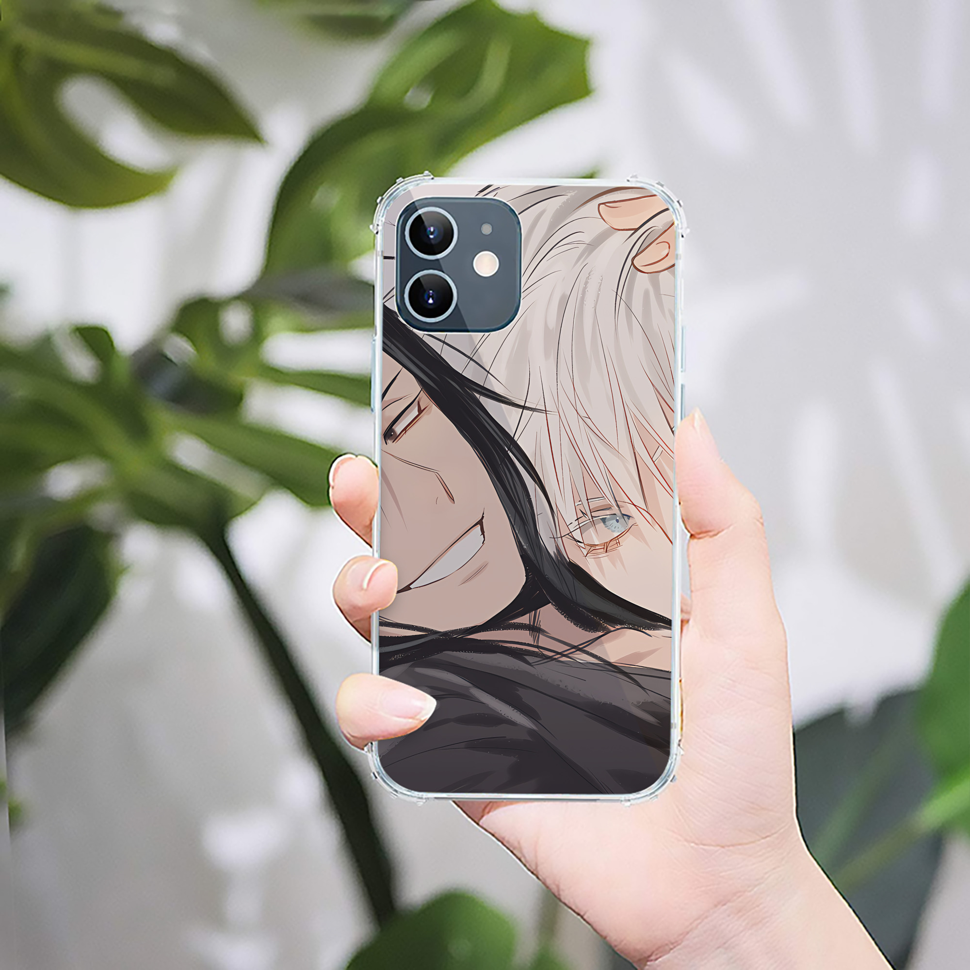 （画像用） SPY×FAMILY间谍家家酒 【iPhone 12シリーズ対応】透明スマホケース（クリアソフトケース）